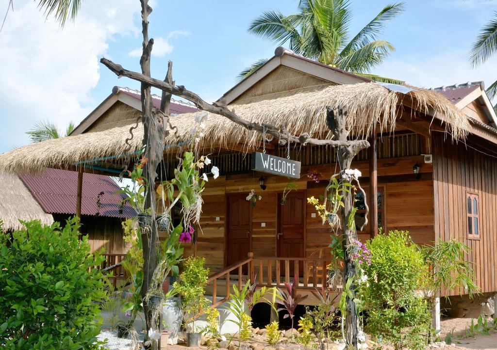 Fish Island Bungalows Kampot Exterior foto